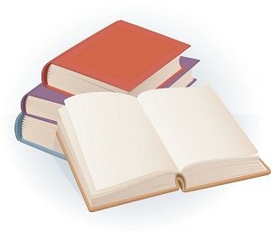 pile of books