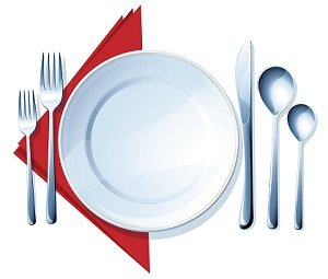 plate and dinnerware set